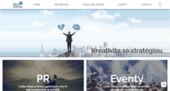 Desktop Screenshot of mediacentral.sk